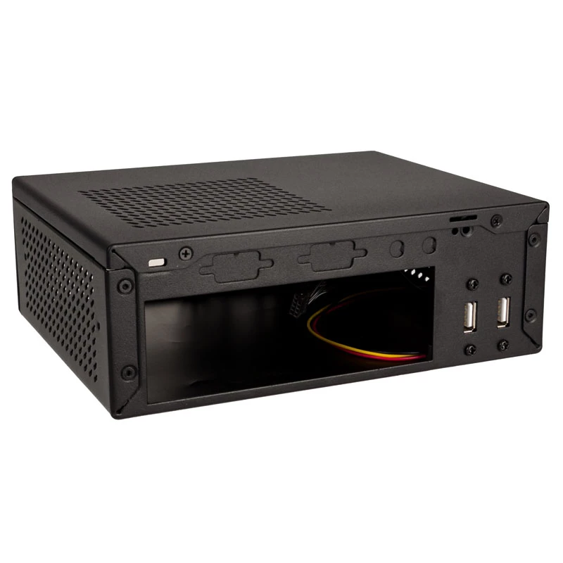 Carcasa Mini-STX Akasa Cypher ST V2 Negra para unidades de 2,5 pulgadas