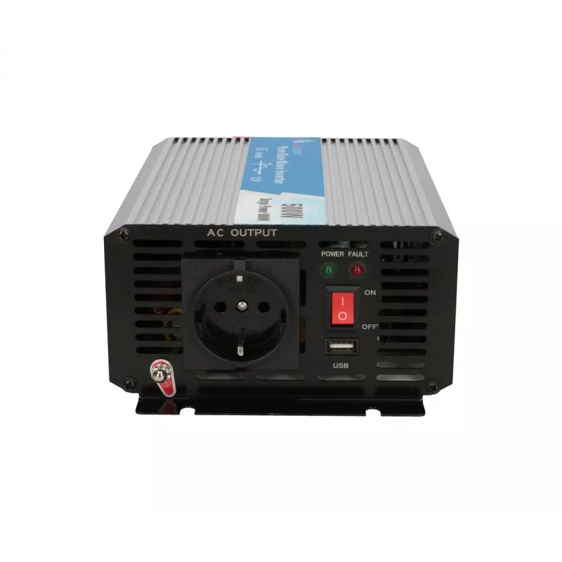 Convertidor de tensión Extralink OPIP-500W 12V 500W onda senoidal pura