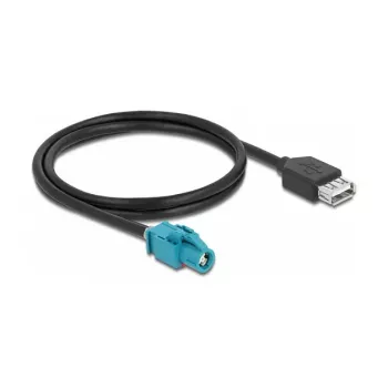 Cable HSD Z hembra a USB 2.0 Type-A hembra 1 m DeLOCK 90502
