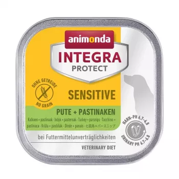 Comida húmeda para perros animonda Integra Protect pavo y chirivía 150 g — adulto, monoproteica, sin cereales ni soja