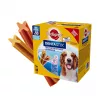 Snacks de higiene dental para perros Pedigree DentaStix 1,44 kg para perros adultos de razas medianas – ternera y pollo, higiene dental, vitamina E