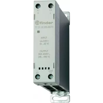 Relé electrónico (SSR) Finder, serie 77 77.31.8.230.8070 1 contacto normalmente abierto 30 A (77.31.8.230.8070)