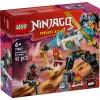 LEGO NINJAGO Set 71827 Mech traje de combate de Zane, 92 piezas, 2 minifiguras, altura 100 mm, edad 6+