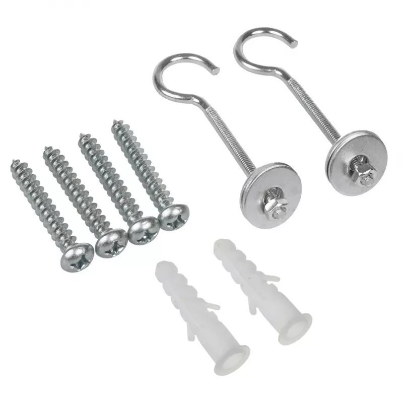 Maclean MC-923 set de 2 soportes para pantallas de proyección, carga máxima 25 kg (para el set), acero
