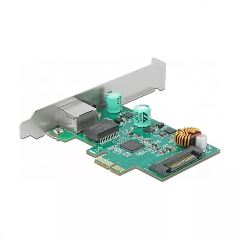 Tarjeta PCI Express x1 DeLOCK RTL8125 2.5 Gigabit LAN PoE+