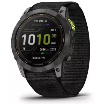 Garmin Enduro 2 3,56 cm (1,4 pulgadas) MIP 35 mm Digital 280 x 280 píxeles Pantalla táctil Gris Wi-Fi GPS (satélite)