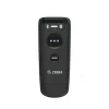 Lector de códigos de barras de mano Zebra CS60 1D/2D LED inalámbrico IP65 negro, Bluetooth/USB, 100 m de alcance, 83 g