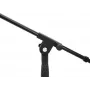 Pie de micrófono Omnitronic MS-2A con varilla, negro