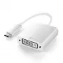 Adaptador USB-C a DVI extra digital DV00DV4063 con cable de 15 cm, salida de vídeo para dispositivos USB-C