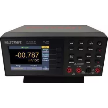 VOLTCRAFT VC-655 BT multímetro de sobremesa digital CAT I 1000 V, CAT II 600 V visualización (cuentas): 55000 (VC-11785300)