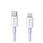 Cable USB-C a Lightning Devia Smart Series PD 18W – blanco, certificado MFi