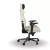 Silla gaming para PC Corsair TC500 LUXE con asiento tapizado beige