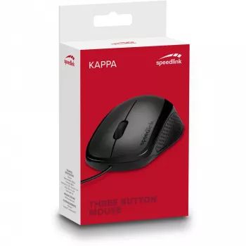Ratón SPEEDLINK SL-610011-BK USB Type-A óptico