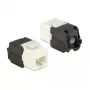 Delock 86266 Módulo Keystone RJ45 a LSA Cat.6A UTP, blanco