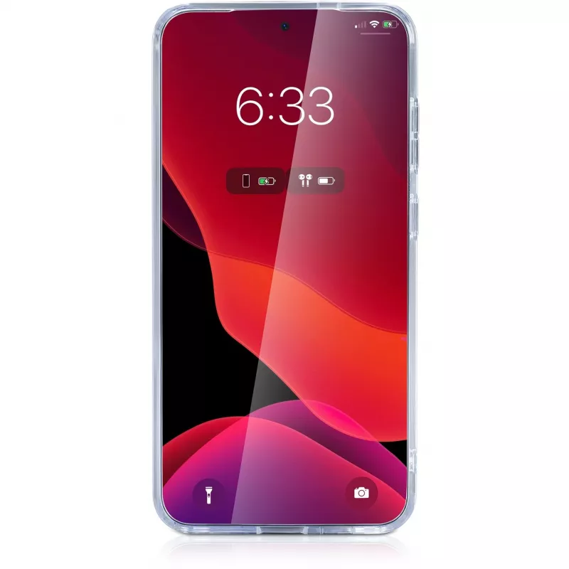 nevox StyleShell SHOCKFlex 2463 funda para Samsung Galaxy S25+, policarbonato/TPU, transparente