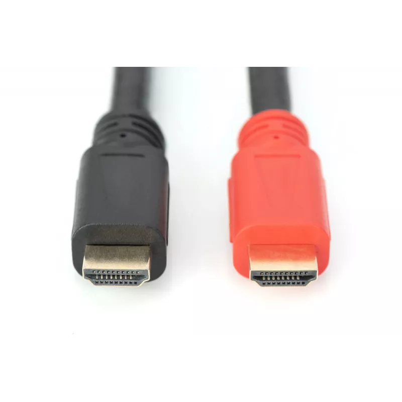 Cable de conexión HDMI High Speed Digitus con Ethernet y amplificador de señal