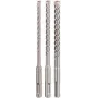 Juego de brocas Bosch hormigón SDS+ 6/10/8 mm – Brocas para mampostería Bosch SDS+, tamaños 6 mm, 10 mm, 8 mm