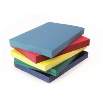 Cajas de encuadernación Delta A4, 250 g/m², cartón, negras (100 uds.)