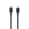 Cable USB-C a Lightning Native Union Night 3 m — negro/gris, longitud 3 m
