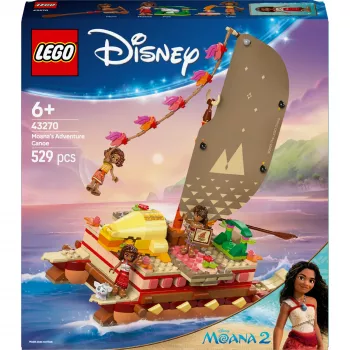 LEGO 43270 Set Bricks & Blocks – 529 elementos, 3 minifiguras, 260×120×220 mm, 0,198 kg, plata