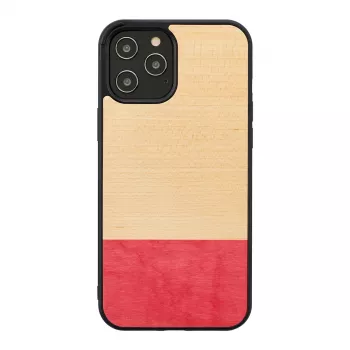 Funda para móvil man and wood para iPhone 12 / 12 Pro — miss match negro