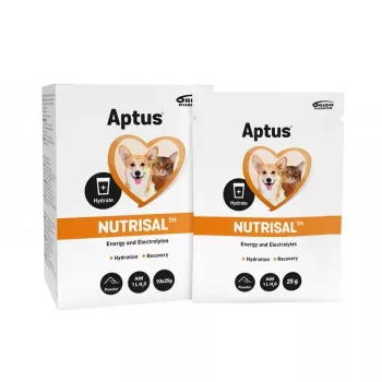 APTUS Nutrisal Hidratación - Complemento alimenticio para perros y gatos – 10x25g