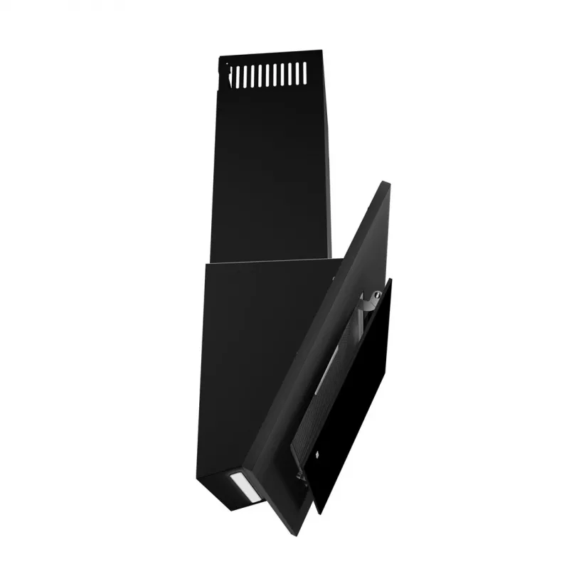 Campana extractora de chimenea AKPO WK-4 NERO 2.0 50, 500 mm, máx. 300 m³/h, LED, filtro de carbón T300
