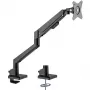 Goobay Pro 70813 soporte de escritorio para un monitor con muelle de gas, VESA, 17-32" (43-81 cm), 9 kg, negro