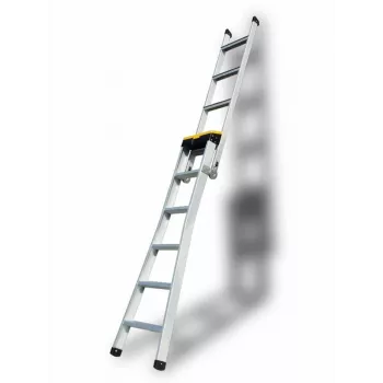 Batavia B.V. | Escalera múltiple 2en1 escalera de tijera con 5 peldaños + 9 peldaños