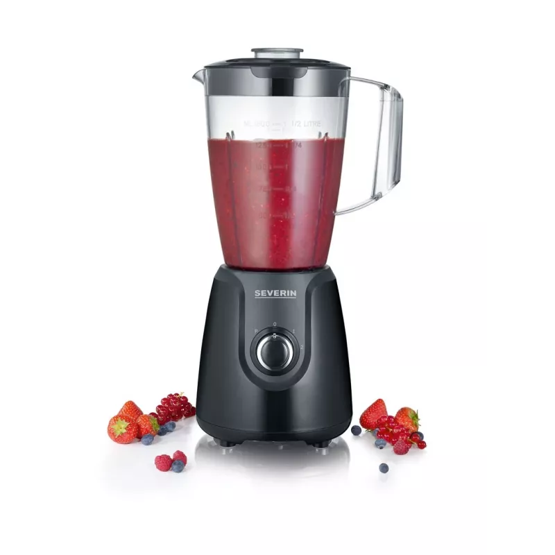Severin SM 3707 batidora 1,5 L batidora de vaso 600 W negro