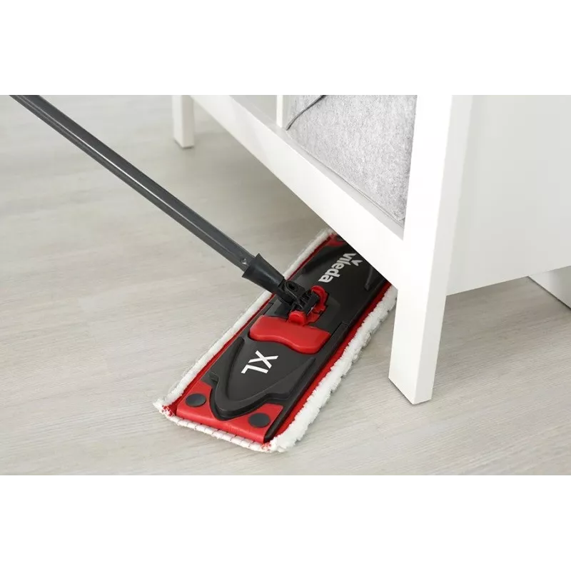 Fregona VILEDA Ultramax XL Box — cabezal giratorio de microfibra 360° lavable, plegable, para suelos duros