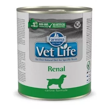 FARMINA Vet Life Canine Renal - Alimento húmedo para perros - 300 g