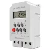 Temporizador electrónico para carril DIN QOLTEC PC0629 — alimentación 24V, salida 16A