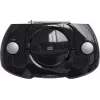 Altavoz Bluetooth portátil SENCOR SPT4710B — 20 W de potencia total, Bluetooth 5.3, CD/USB/FM, funcionamiento con batería o red