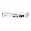 HPE Aruba Networking Aruba Instant On 1430 16G Class4 PoE 124W no gestionado L2 Gigabit Ethernet (10/100/1000) Power over Ethernet (PoE) 1U blanco