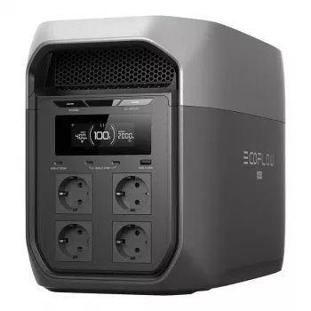 Estación de energía portátil EcoFlow DELTA 3 Max, 2048 Wh