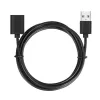 Cable alargador USB AM-AF 1,8 m negro