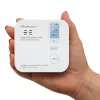 Sensor de monóxido de carbono QOLTEC 52577 — alarma a pilas, nivel sonoro 85 dB