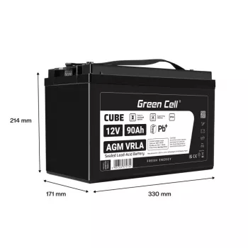 Batería AGM VRLA 12V 90Ah IP54