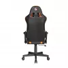 Silla gaming GEMBIRD GC-SCORPION-04X negro-naranja diseño ergonómico, asiento ajustable, respaldo alto