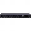 Inter-Tech SW-0816 Unidad de distribución de energía (PDU) 8 tomas AC Negro