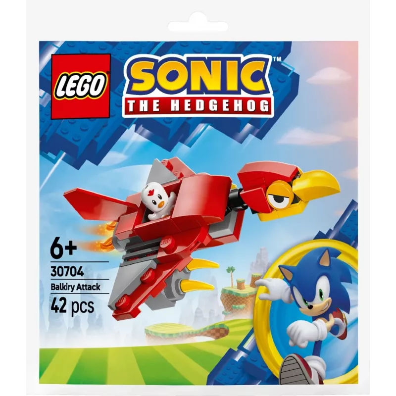 LEGO set de juego Sonic the Hedgehog 30704 — set de juego Barkilyr-Angriff, 42 piezas, incluye minifigura coleccionable