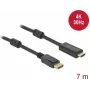 Cable pasivo DisplayPort 1.2 a HDMI DeLOCK 85961 4K 30 Hz 7 m