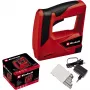 Grapadora a batería TC-CT 3,6 Li, grapadora eléctrica rojo/negro, batería de litio 1,3 Ah
