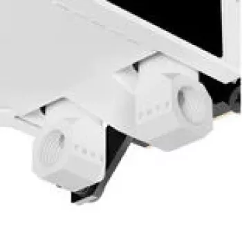 Refrigeración líquida para CPU TRYX L-P0CL-DS0M-G0W para zócalos Intel y AMD con pantalla AMOLED, acabado blanco