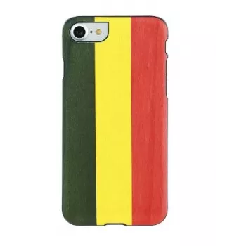 Funda para smartphone man and wood para iPhone XR — Reggae negro