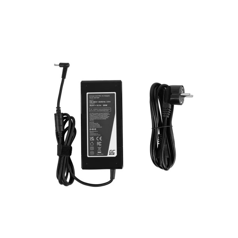 Fuente de alimentación Green Cell AD142P 200W Universal Negro