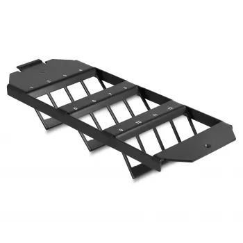 Set de montaje DeLOCK 88063 negro metal