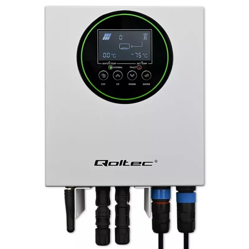 Calentador solar con inversor Qoltec ECO Boost 3kW/4kW