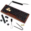 Teclado Sharkoon 100068100 Office USB QWERTZ alemán madera 61 teclas RGB LED